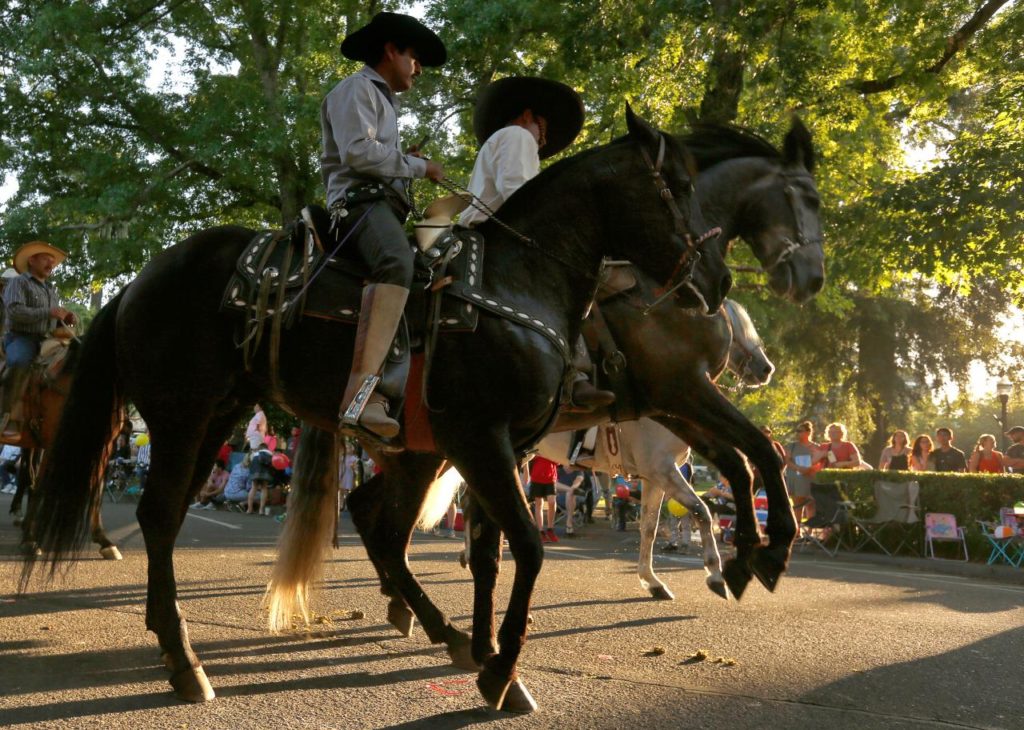 The 67th annual Healdsburg Twilight Parade in Healdsburg, California on Thursday, May 26, 2016. (Alvin Jornada / The Press Democrat)