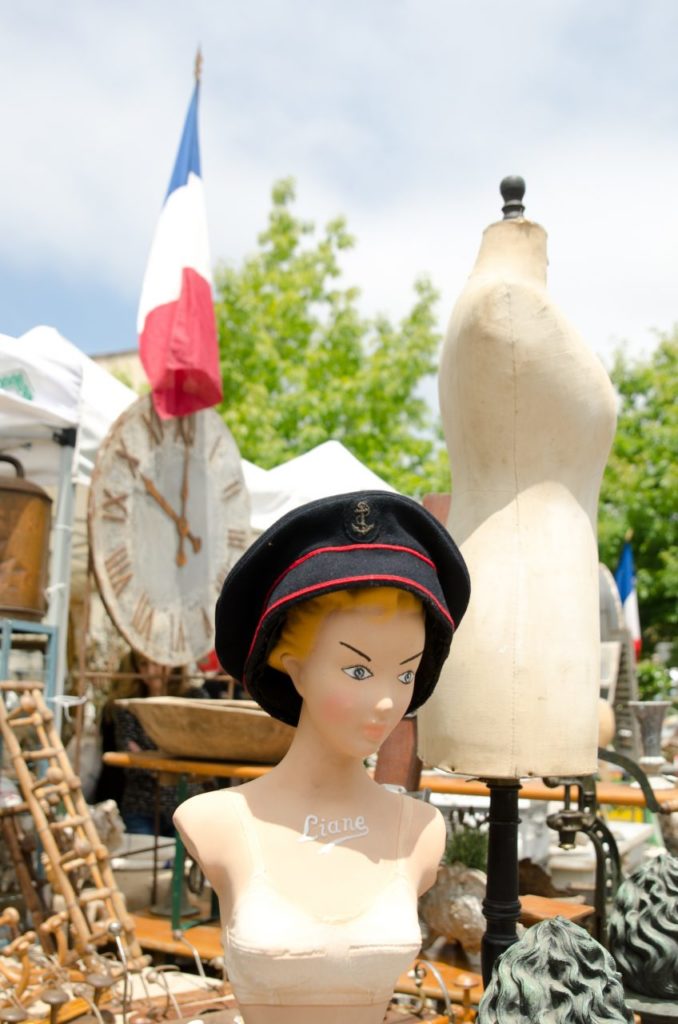Antiques at the French Flea Market in Sonoma, California