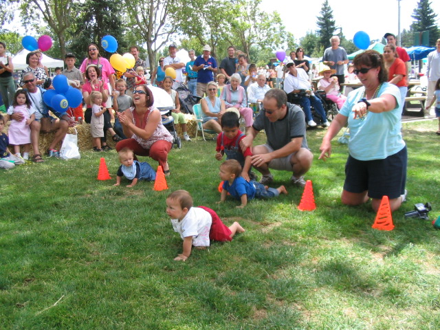 Diaper Dash at Cotati Kids Day, Cotati, California