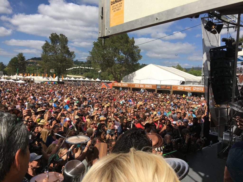 120,000 people purchased tickets to the 2017 BottleRock Napa Valley. (Tim Vallery) 