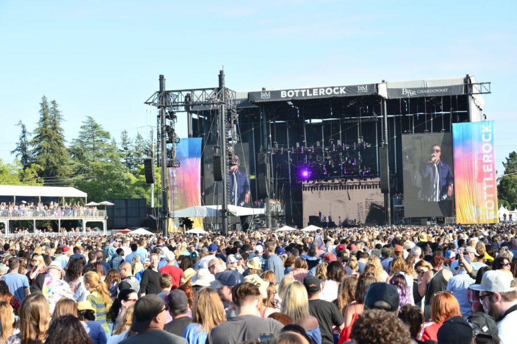 BottleRock Napa Valley had 120,000 music lovers in attendance. (Tim Vallery)