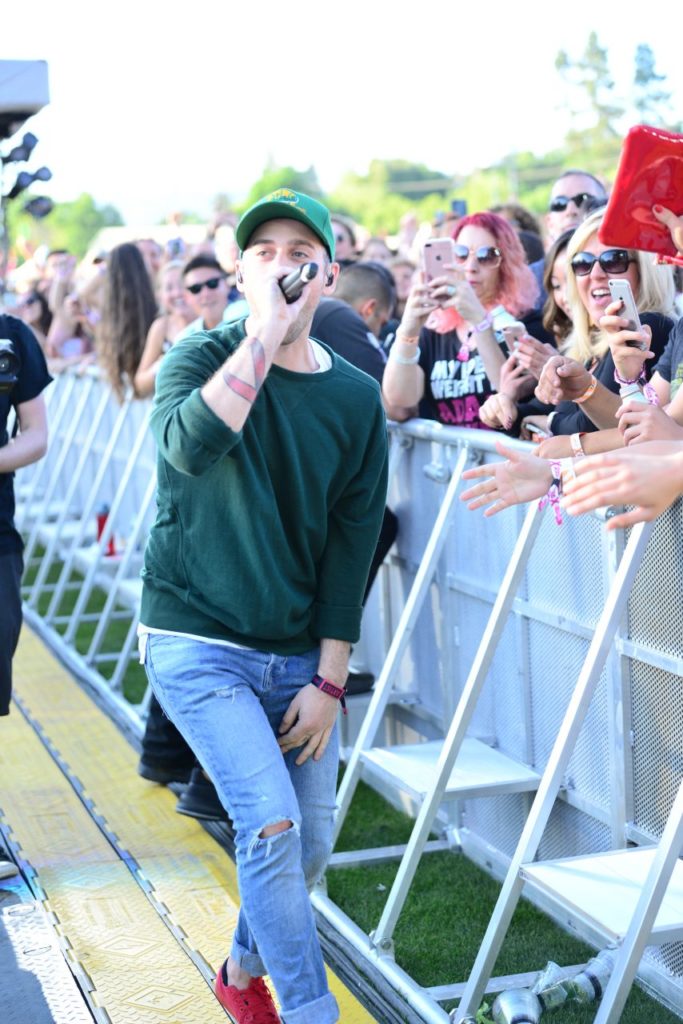 Ryan Lewis jumps into the crowd at BottleRock Napa Valley. (Tim Vallery) 