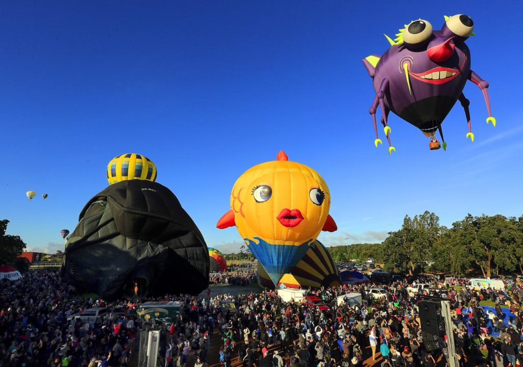 The 2016 Sonoma County Hot Air Balloon Classic at Keiser Park in Windsor on Saturday. (JOHN BURGESS/The Press Democrat)