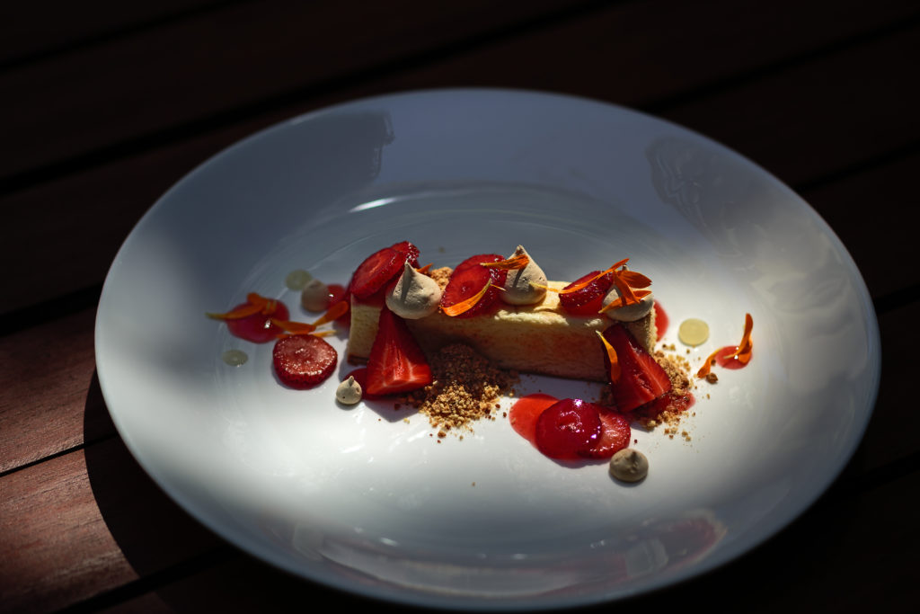 Six pastry chefs and their signature dish + Lisa Kaufman, Dry Creek Kitchen, Strawberry pain perdu