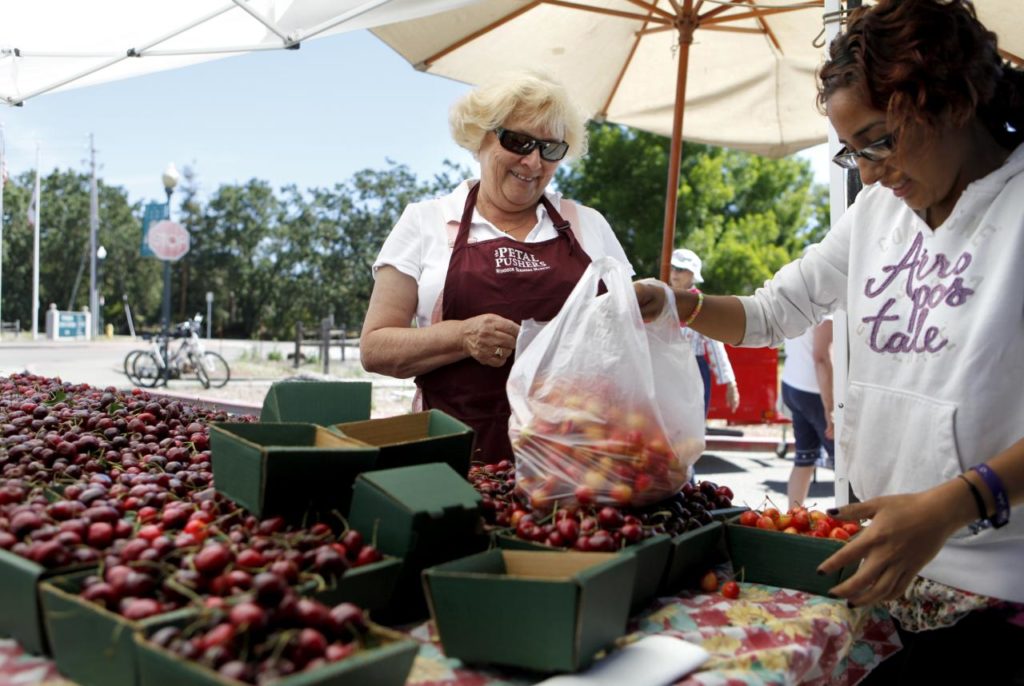 Windsor Farmers Market, Sundays from 10 a.m. to 1 p.m. from April 23 through Dec. 3 and on Thursdays from 5 to 8 p.m., June 9 through August on Windsor Town Green, Windsor; windsorfarmersmarket.com. (Photo by Beth Schlanker)