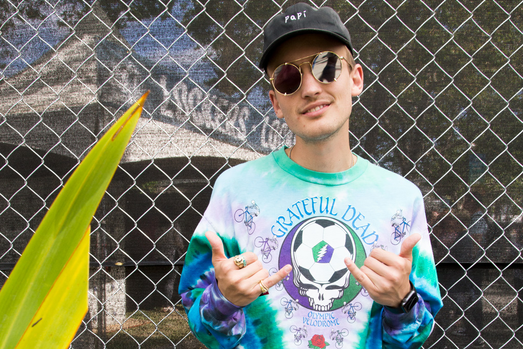  gnash played a set on the Samsung stage, an acoustic set and an after show at the 2017 BottleRock music festival. (Estefany Gonzalez)