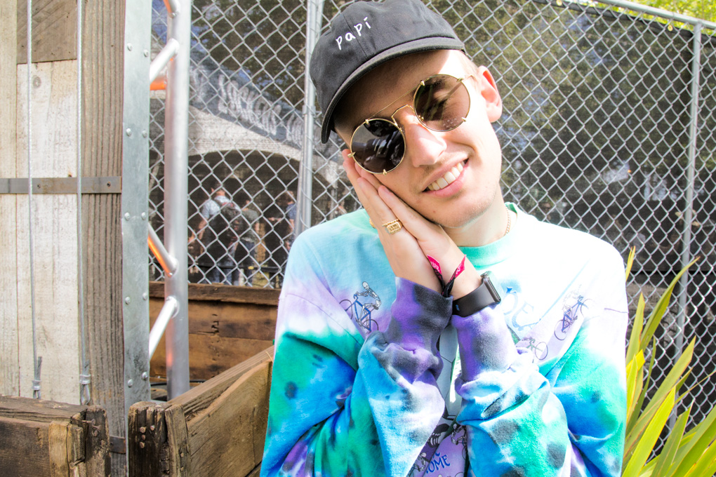  gnash played a set on the Samsung stage, an acoustic set and an after show at the 2017 BottleRock music festival. (Estefany Gonzalez)