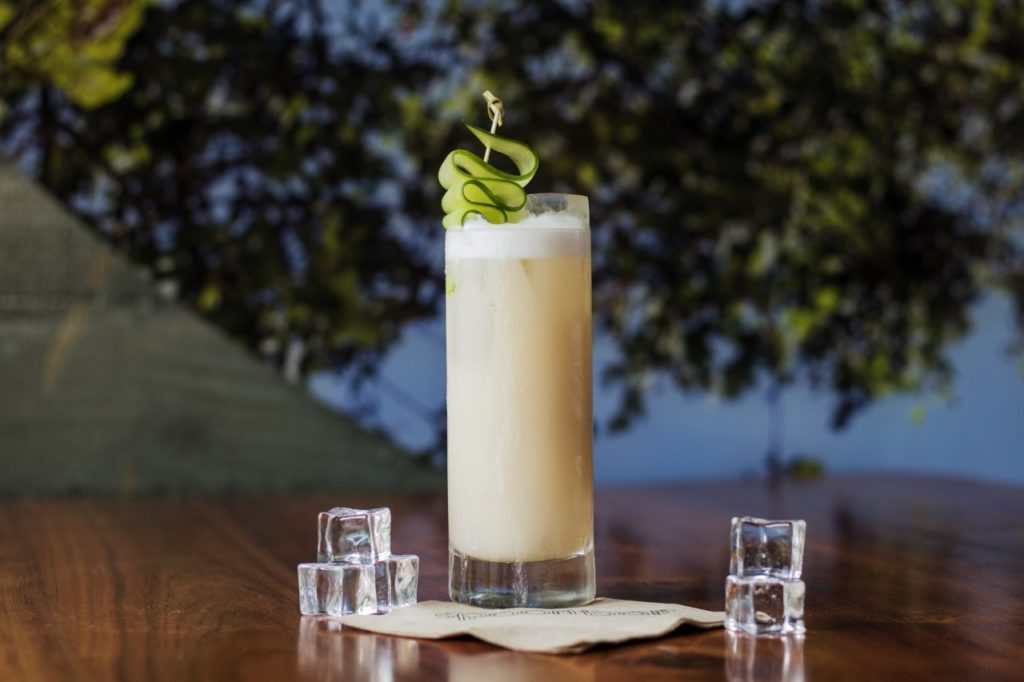 Greek Fizz from Spoonbar in Healdsburg, California