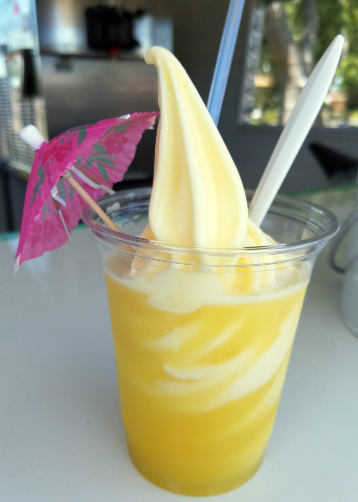 Pineapple whip float at Trader Jim’s at Off the Grid in Santa Rosa on 6/16. Heather Irwin/PD