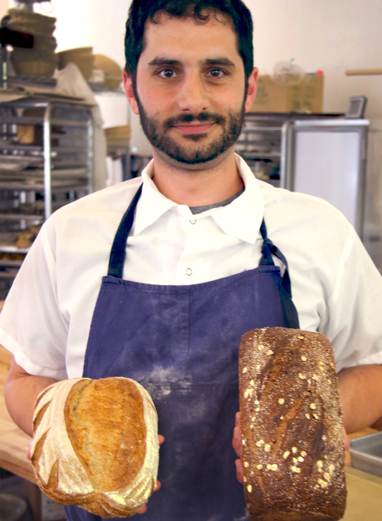 Aaron Arabian, lead baker at Trading Post Restaurant and Bakery in Cloverdale. heather Irwin/PD