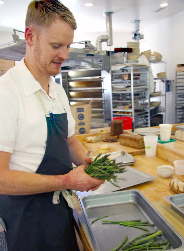 Erik Johnson of Trading Post Restaurant & Bakery in Cloverdale. Heather irwin/PD