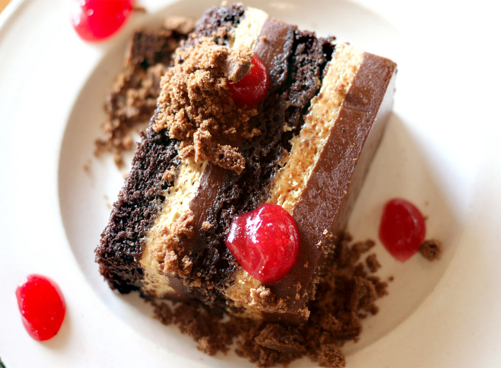 Opera cake at Trading Post Restaurant in Cloverdale. heather irwin/PD