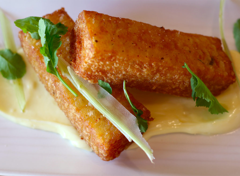 Duck fat potato tots at Trading Post Restaurant in Cloverdale. Heather Irwin/PD