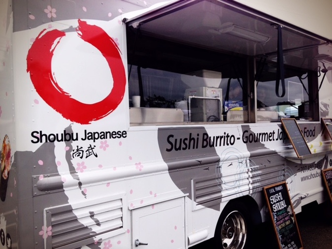 Shoubu Japanese: A former sushi chef decided that he wanted to create a more sustainable, ocean-friendly model of Japanese cuisine. You’ll find his craveable sushi burritos, homemade miso soup and other freshly made items wherever the truck is parked. Which is a little hard to find, but often at the Santa Rosa Community Farmers Market at the Veteran’s Building.