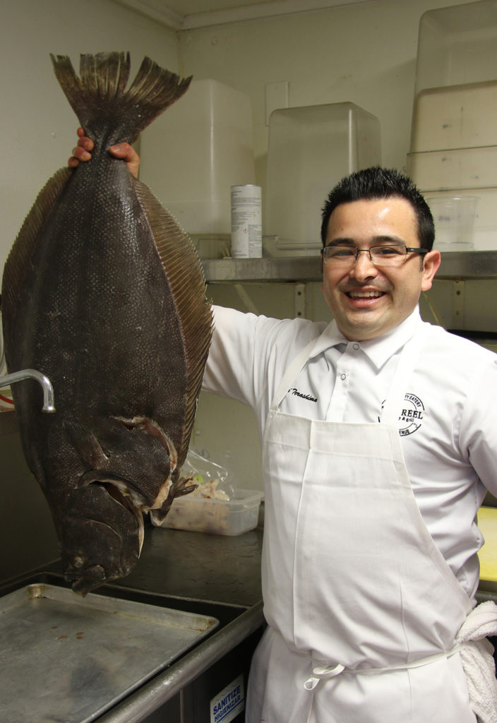Chef Aiki Terashima at Reel Fish Shop & Grill in Sonoma. Heather Irwin/PD