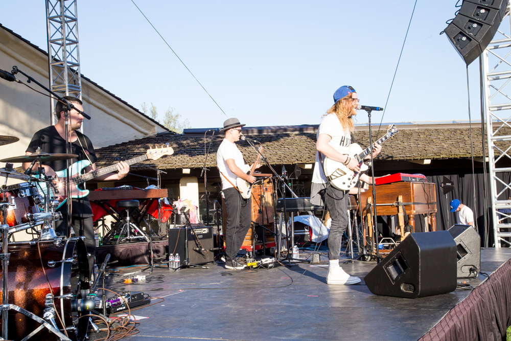 Allen Stone, an energetic musician from Chewelah, Washington, kicks off the 2017 Robert Mondavi Winery summer concert series on July 1 before Andrew McMahon In The Wilderness takes the stage. (Estefany Gonzalez)