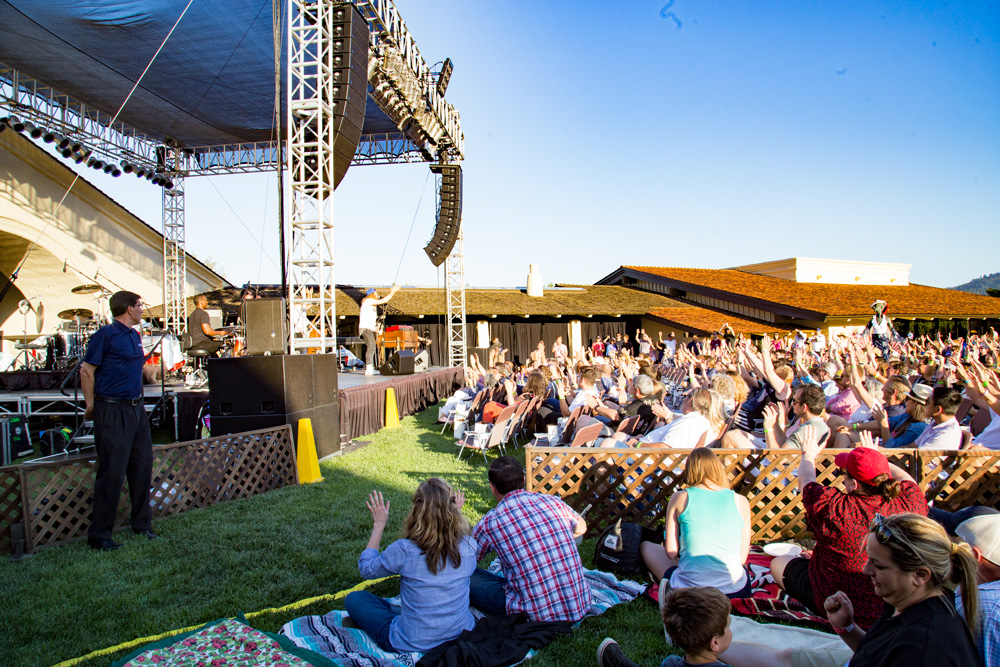 Allen Stone, an energetic musician from Chewelah, Washington, kicks off the 2017 Robert Mondavi Winery summer concert series on July 1 before Andrew McMahon In The Wilderness takes the stage. (Estefany Gonzalez)