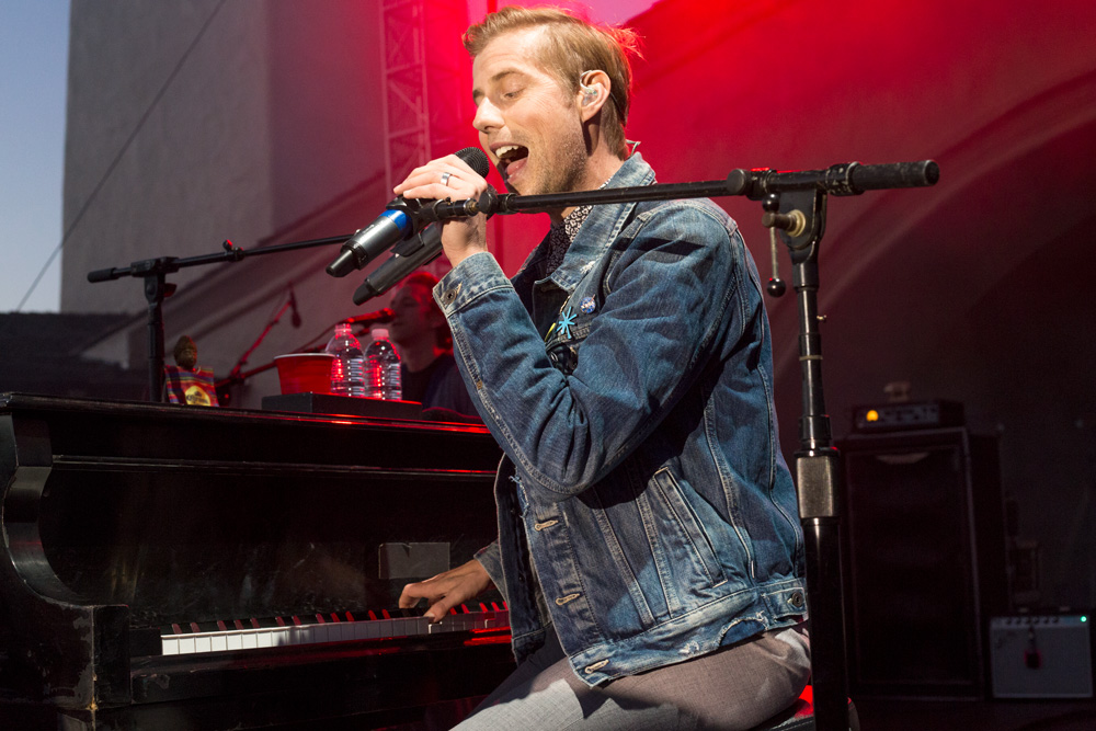 Andrew McMahon In The Wilderness plays a sold out concert at Robert Mondavi Winery in Oakville. (Estefany Gonzalez)