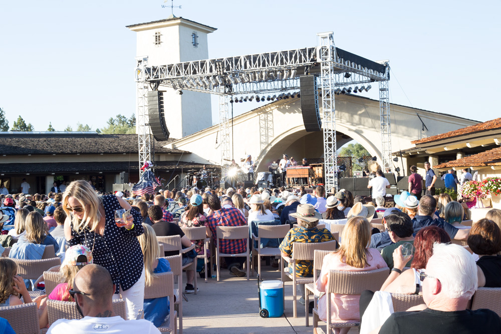 The first night of the 2017 Robert Mondavi Winery summer concert series on July 1. (Estefany Gonzalez)
