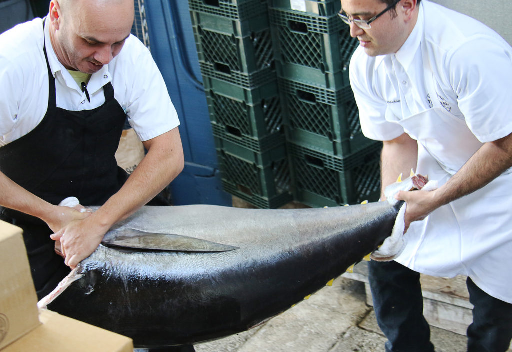 Chef Aiki Terashima at Reel Fish Shop & Grill in Sonoma. Heather Irwin/PD