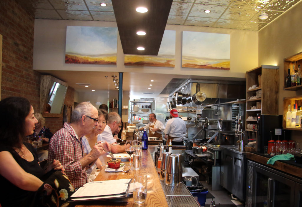 Interior at the Brass Rabbit in Healdsburg. Heather Irwin/PD
