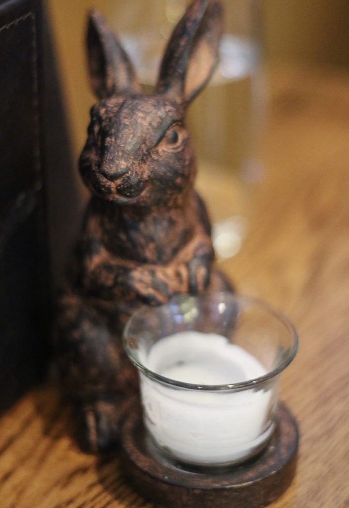 A fluffy-tailed friend at Brass Rabbit in Healdsburg. Heather Irwin/PD