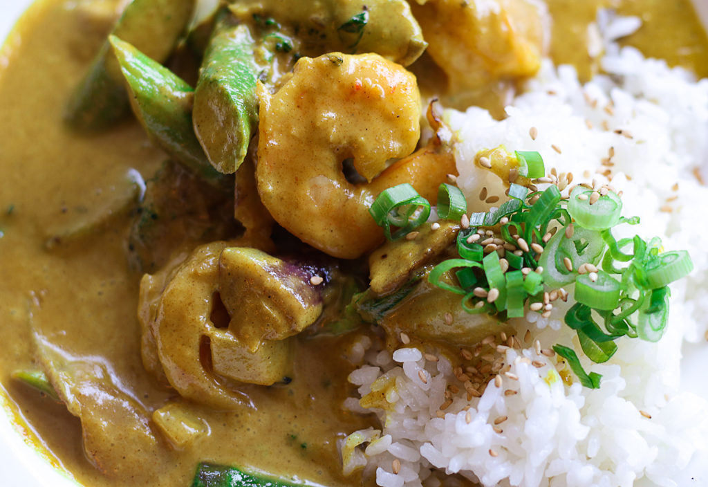 Japanese curry at Reel Fish Shop in Sonoma. Heather Irwin/PD
