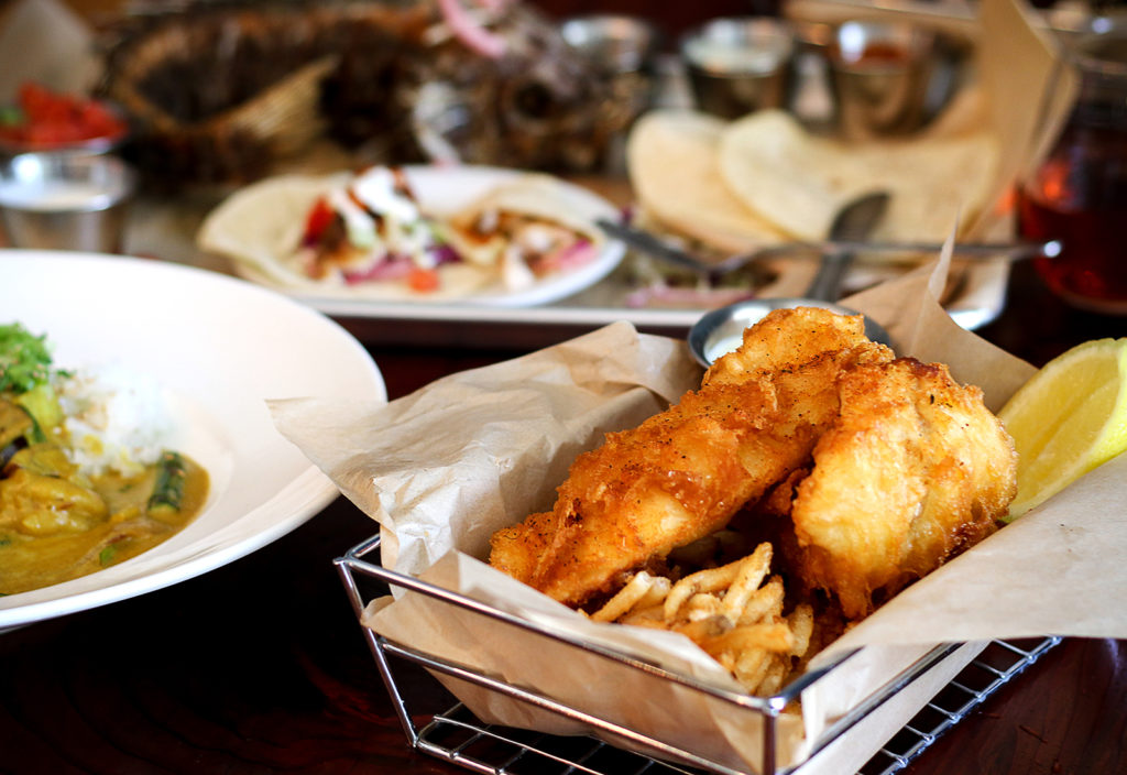 Fish and chips at Reel Fish Shop & Grill in Sonoma. Heather Irwin/PD