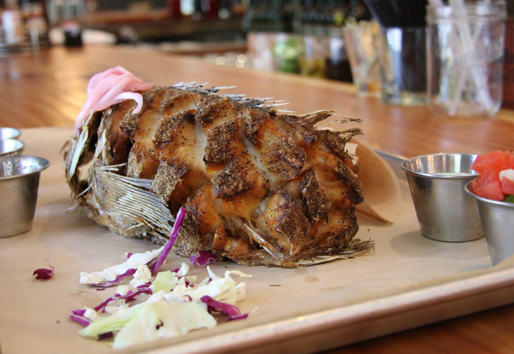 Whole rockfish at Reel Fish Shop & Grill in Sonoma. Heather Irwin/PD