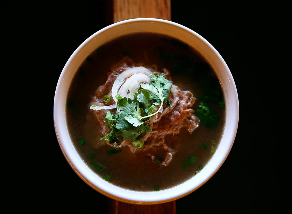VIETNAM, Kettles VIetnamese Bistro: Rare steak pho. (Connor Jay, PD)