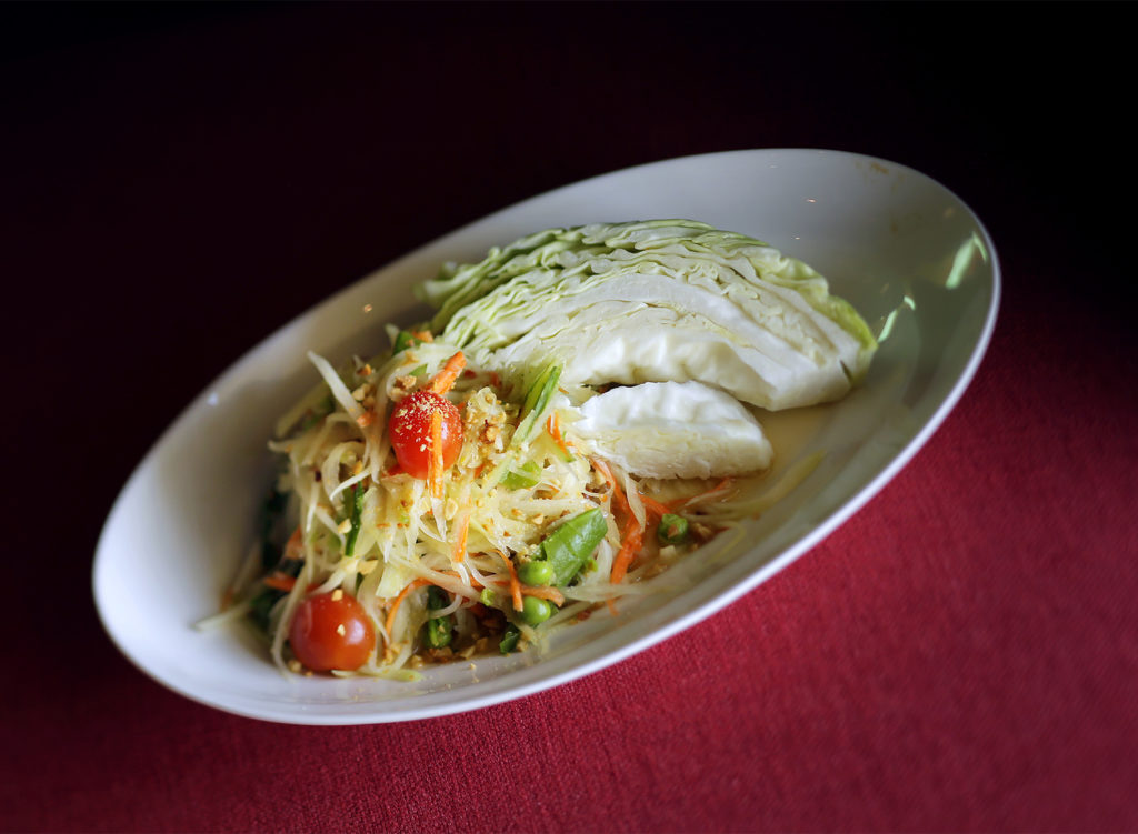 THAILAND, SEA Noodle Bar in Santa Rosa: Thai Papaya Salad (PD File)