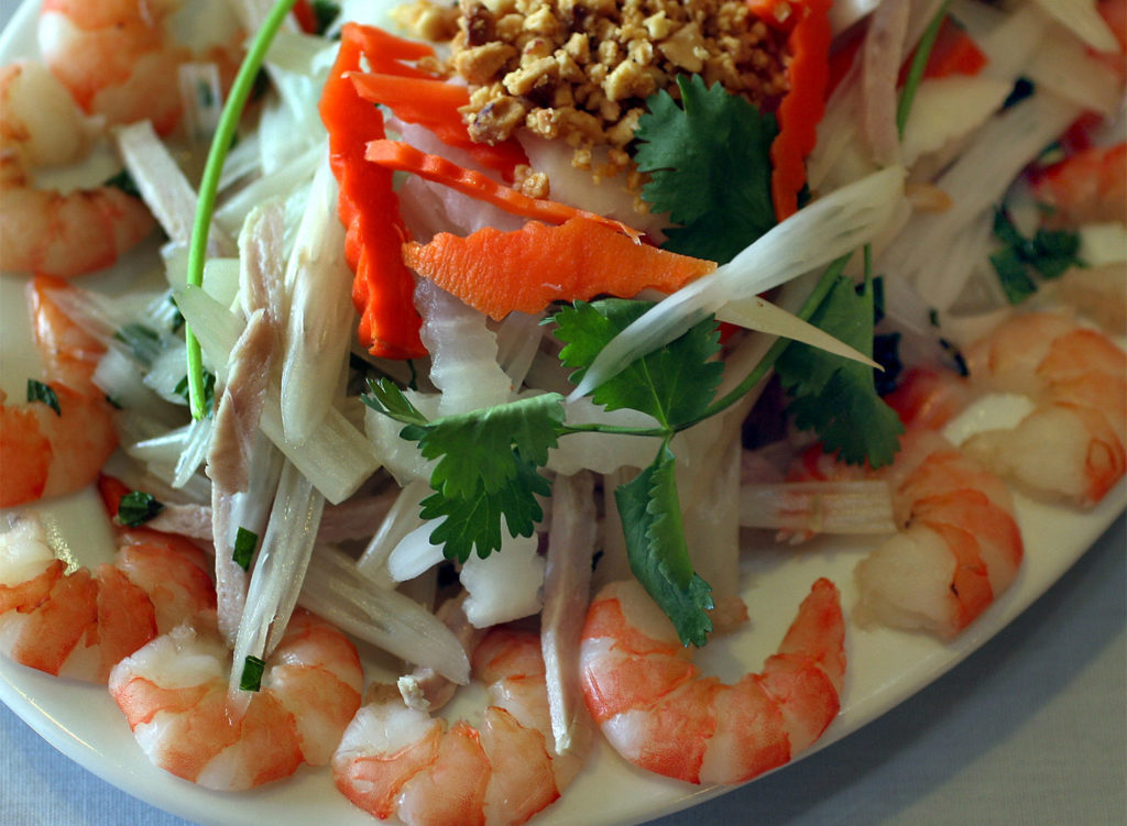 VIETNAM, Mai Vietnamese, Cotati: Lotus Root Salad (Jeff Kan Lee)