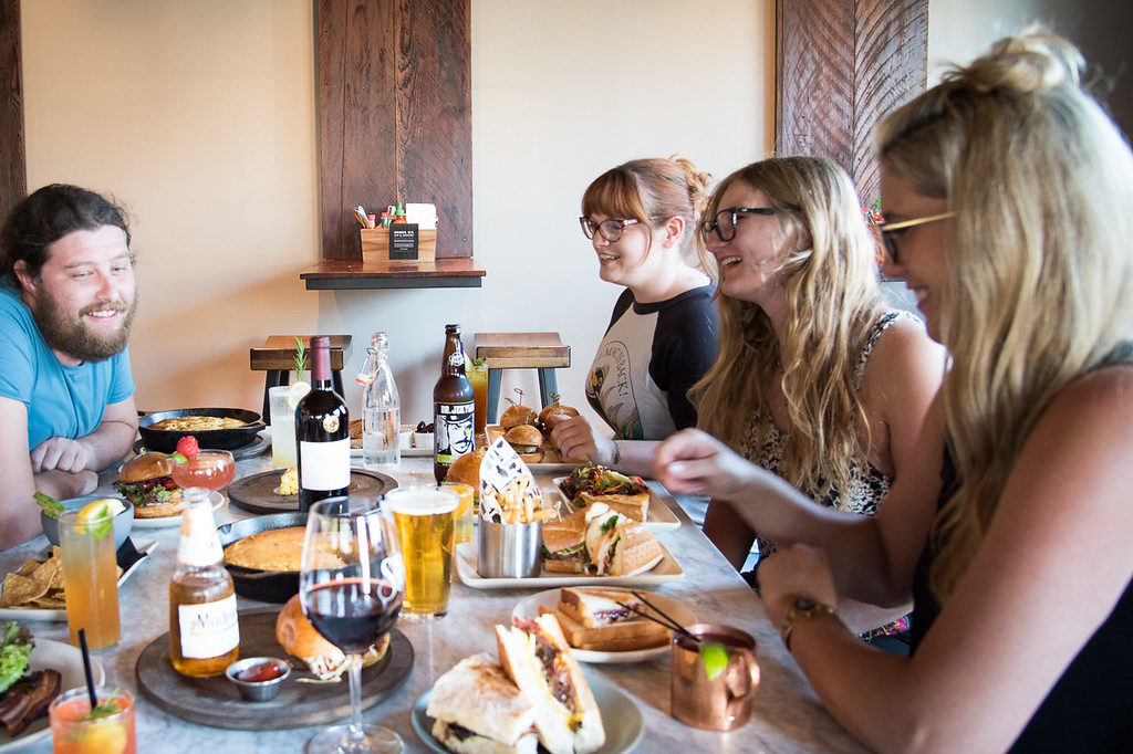 At the Golden Pig Restaurant in Hopland. Photo Credit: DG Creative