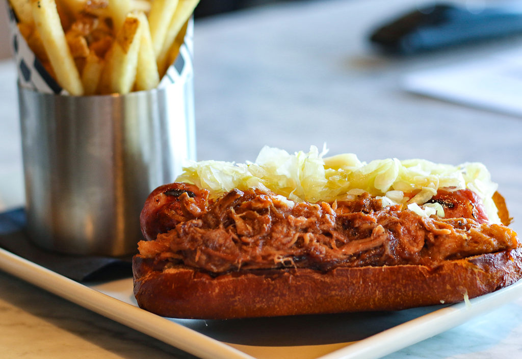 Golden Dog at The Golden Pig in Hopland. Heather Irwin/PD