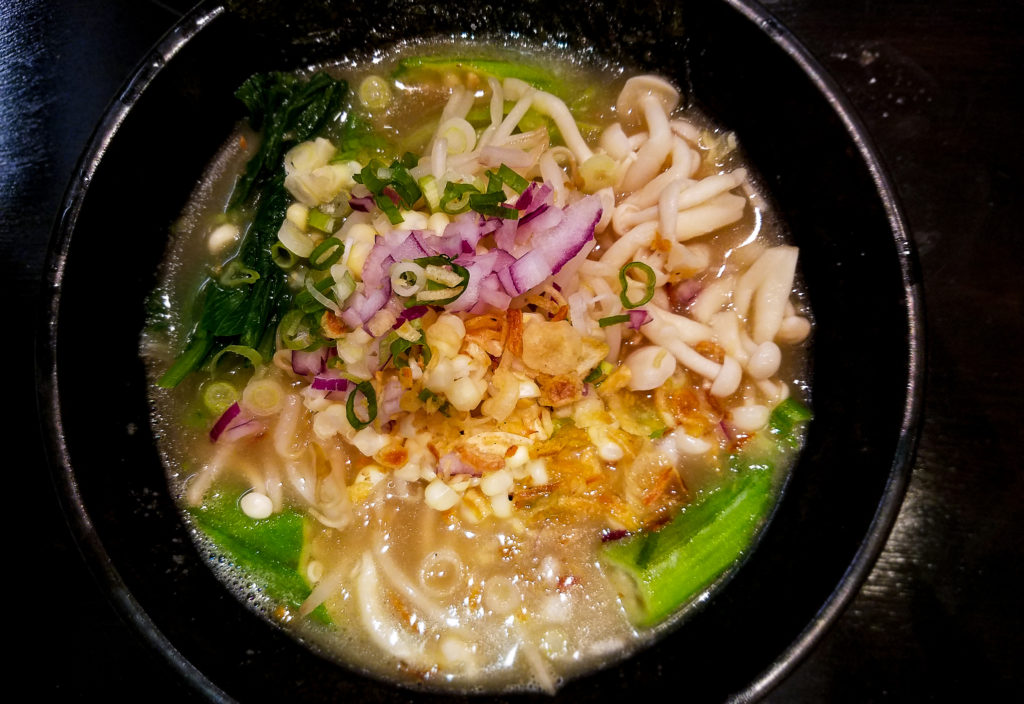 Miso Butter Ramen at Miso good Ramen in Santa Rosa. Heather Irwin/PD