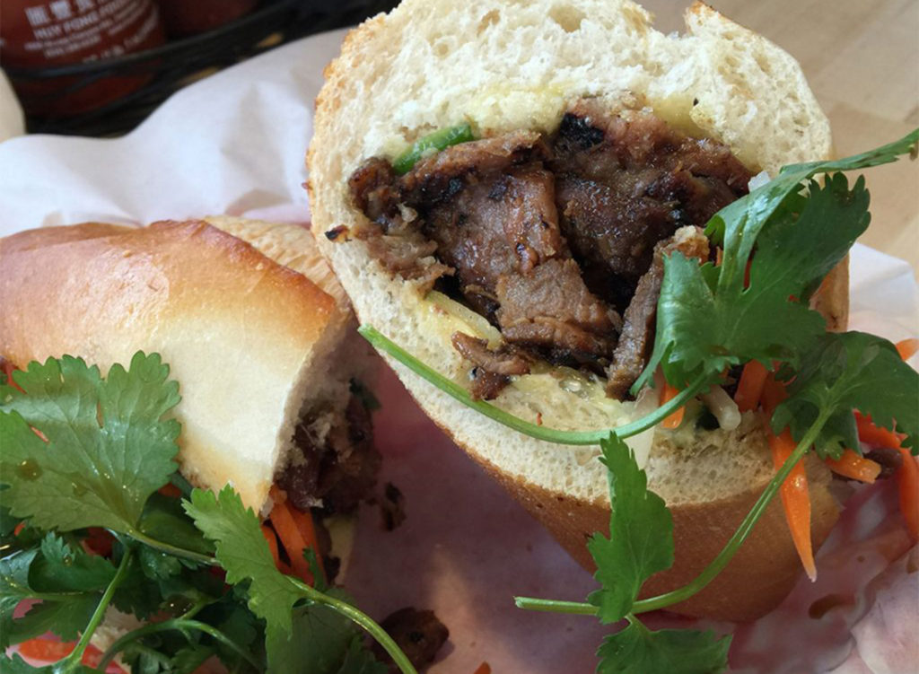 VIETNAM, Simply Vietnam Express, Santa Rosa: Banh Mi sandwich. Heather Irwin/PD