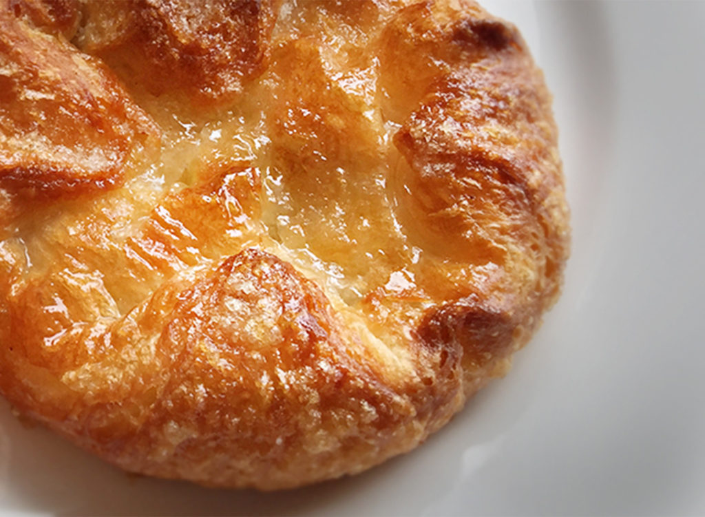 FRANCE, Pascaline Cafe in Forestville: Kouigamann pastry. Heather Irwin/PD