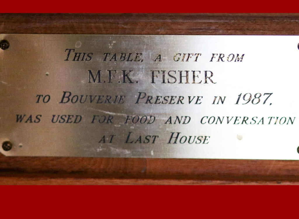 Food writer MFK Fisher's home near Glen Ellen is being rehabbed to celebrate her contributions, and to allow the public to connect with her legacy. A party in June was the first look into the house. Heather Irwin/Sonoma Magazine