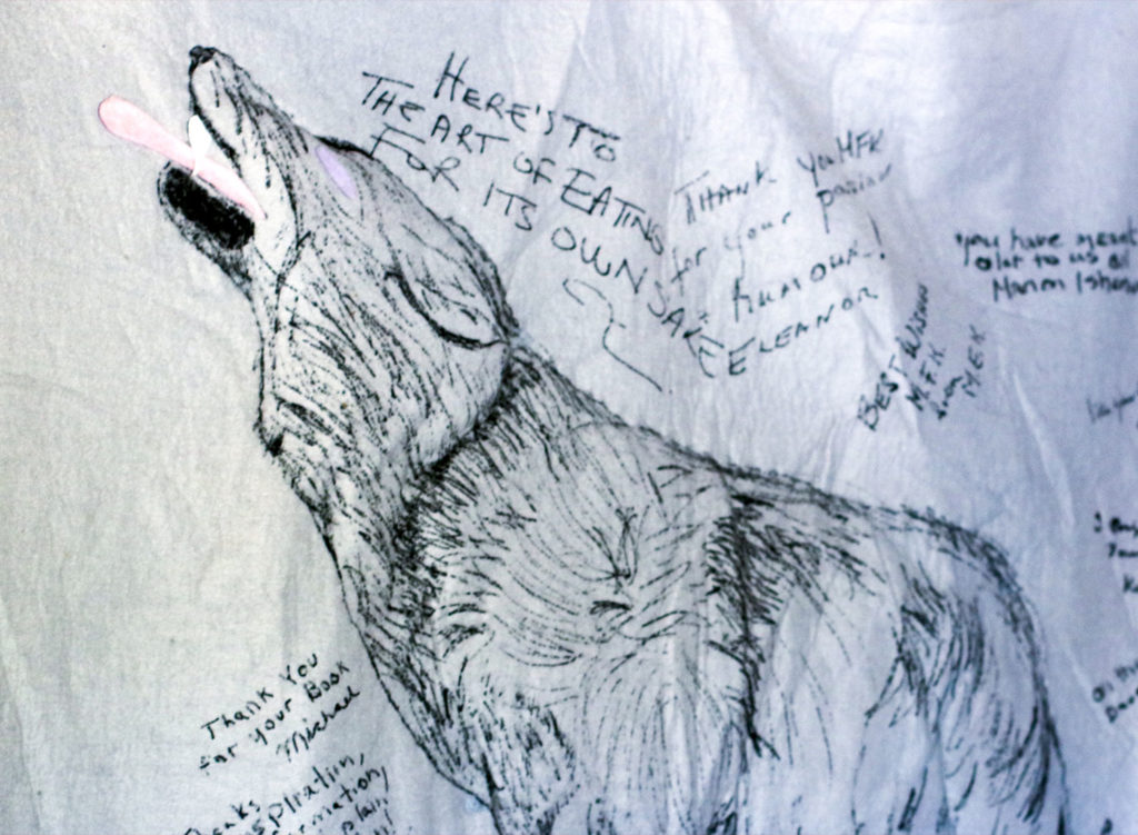 Food writer MFK Fisher's home near Glen Ellen is being rehabbed to celebrate her contributions, and to allow the public to connect with her legacy. A party in June was the first look into the house. Heather Irwin/Sonoma Magazine