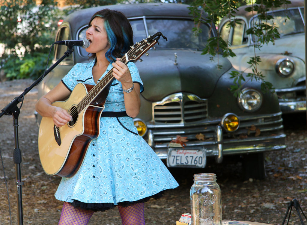 Russian River Vineyards lounge has live music every night. This gal was fantastic. Heather irwin/PD