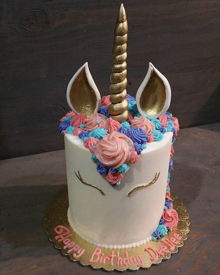 Unicorn cake at Supreme Sweets in Petaluma.