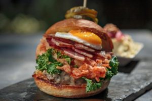 Best burger winner 2017 was Backyard Restaurant's Tim Burger