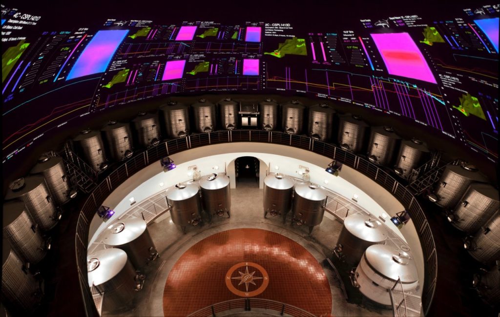 Palmaz Vineyards' wine caves in Napa Valley (Courtesy photo)