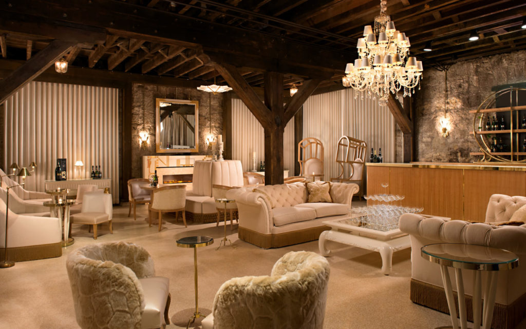 The Bubble Lounge at Buena Vista Winery in Sonoma, where sparkling wines are served. 2014 HANDOUT: courtesy Buena Vista Winery