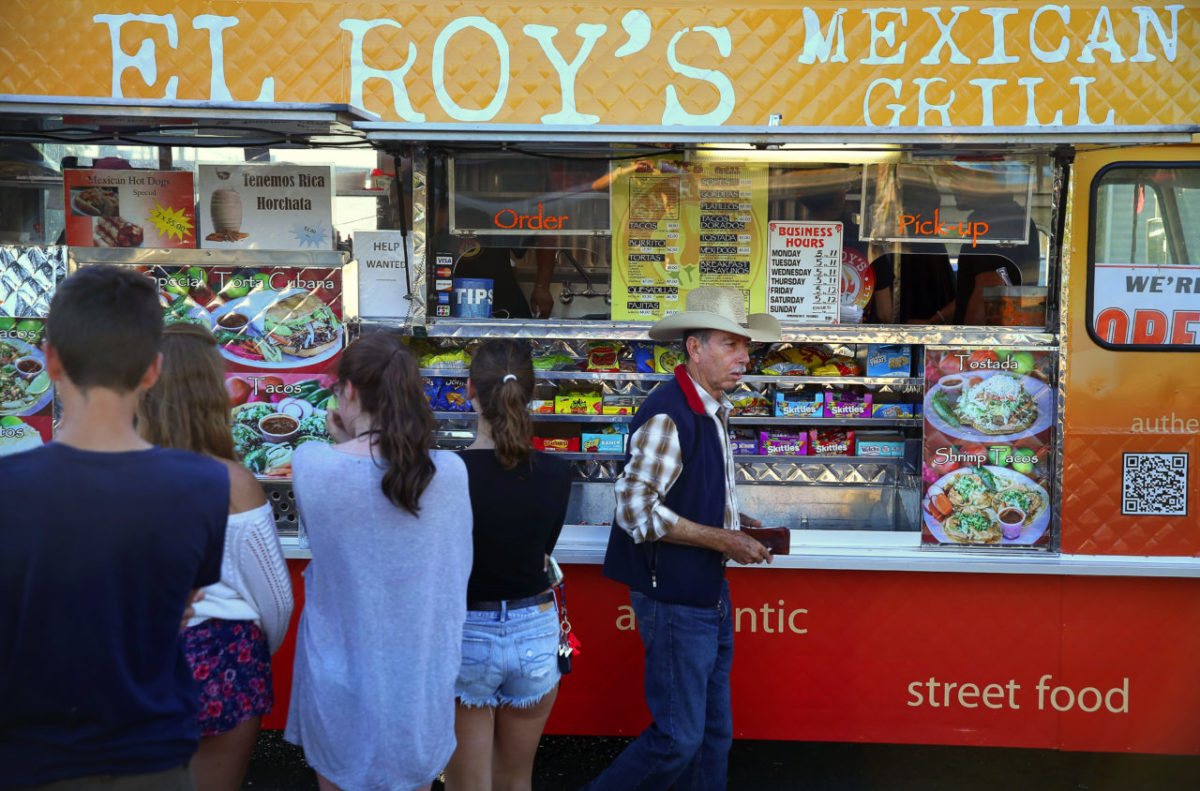 El Roy's Mexican Grill has been voted the best food truck in Sonoma County. (Christopher Chung/The Press Democrat)