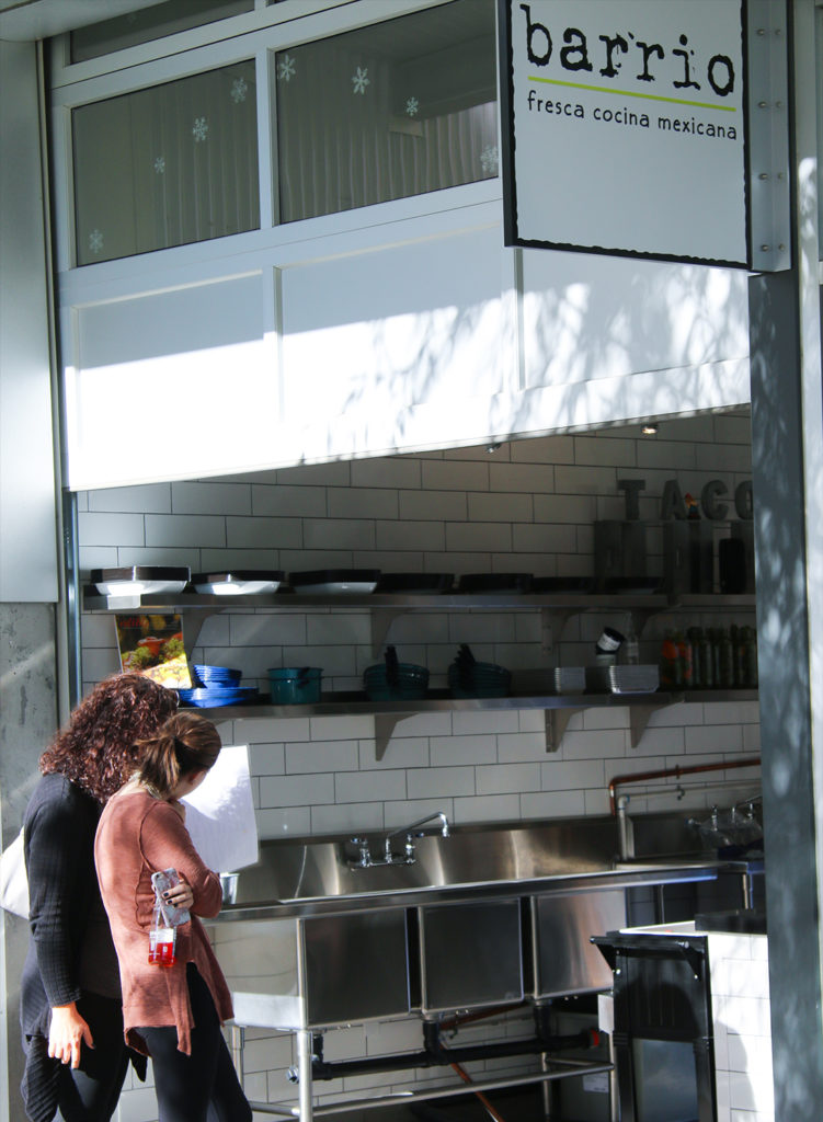 Barrio Fresca Cocina Mexicana, a walk-up cantina that recently opened in Sebastopol’s Barlow Center. Heather Irwin/PD