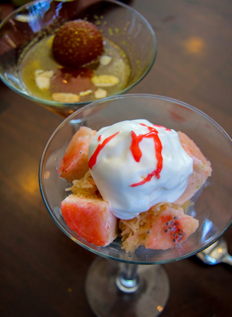 Falooda Kulfi from the Indian Street Food menu at Bibi's Burger Bar in Santa Rosa. Heather Irwin/PD
