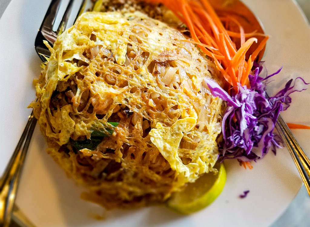 Pad Thai at Spring Thai restaurant in Cotati. (Heather Irwin/Sonoma Magazine)