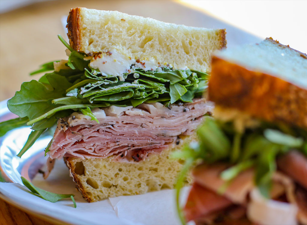 Ham sandwich at Thistle Meats in Petaluma, one of the best Sonoma County restaurant dishes of 2017. Heather Irwin/PD