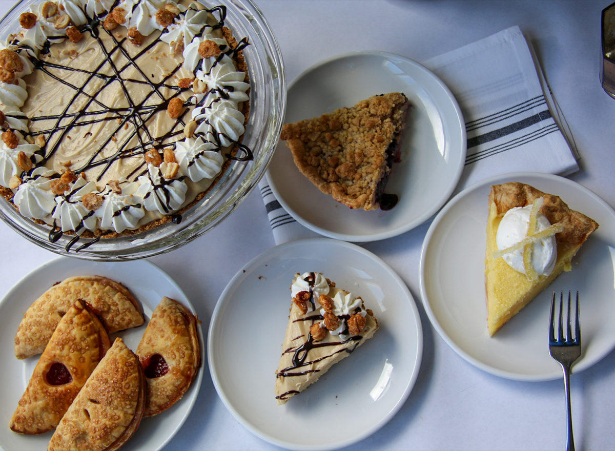 Pies at Hazel restaurant in Occidental, one of the best Sonoma County restaurant dishes of 2017. Heather Irwin/PD